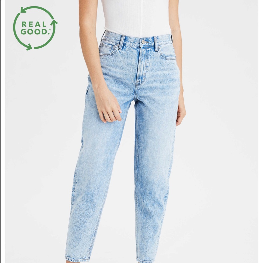 american eagle mom jeans